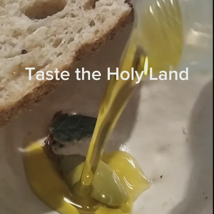 Taste the holy land with 100% pure extra virgin olive oil from Israel