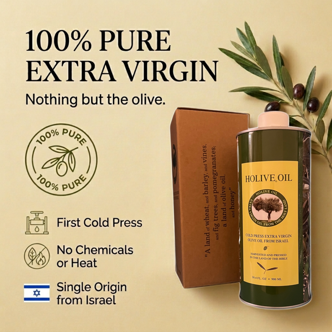 Holive extra virgin olive oil from Israel 🇮🇱
